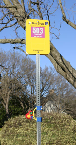 Kid Friendly Bus Stop  by mesmI
