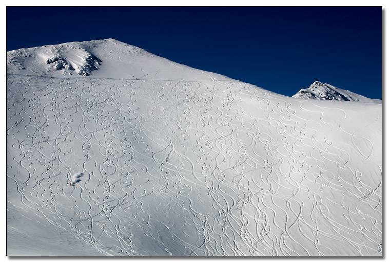 Snowboard Trails * by arra