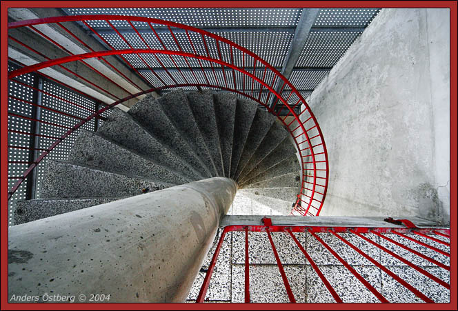 In the stairwell (*)<br><b>5th Place</b>