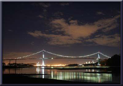 Lions Gate Bridge at Night
