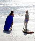 Boogie Board Girls      by Susan B
