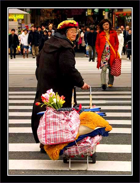 Eccentric old lady