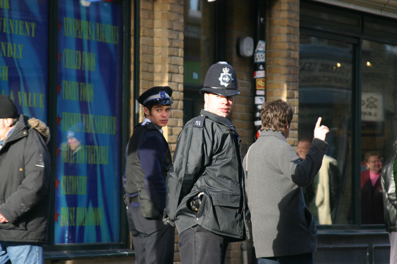 POLICE HELICOPTER