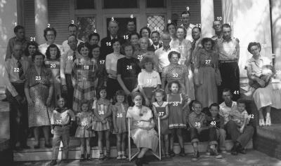 Robert & Sallie Langston Family - 1948-49