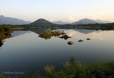 Lake south of Wasgomuwa