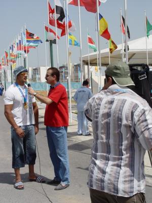 ...where gold medallists give exclusive interviews...