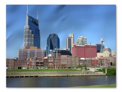 Nashville Skyline with added depth