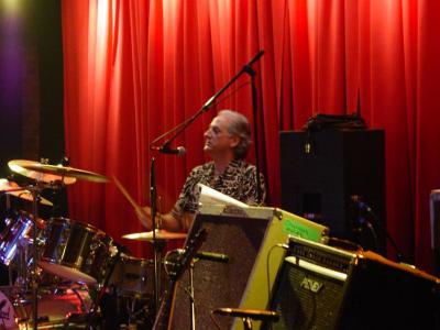 Charades drummer, Alan Stoker
