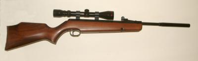 Webley Exorcet Carbine .22 - modified