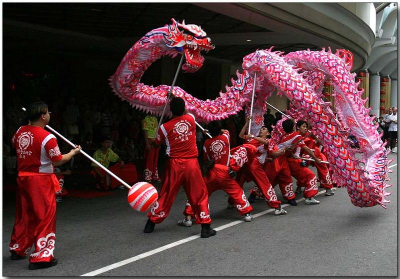 Chinese New Year dragon