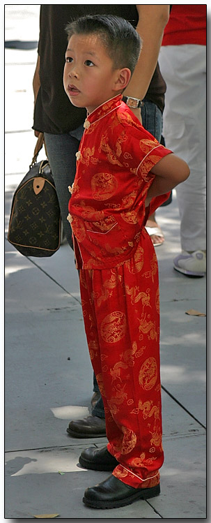 Dressed up for Chinese New Year