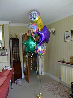 Waiting for delivery - Foil 7 balloon set