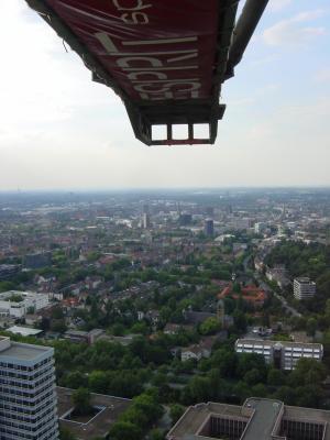 Bungee from the Floriantower, Dortmund, Germany