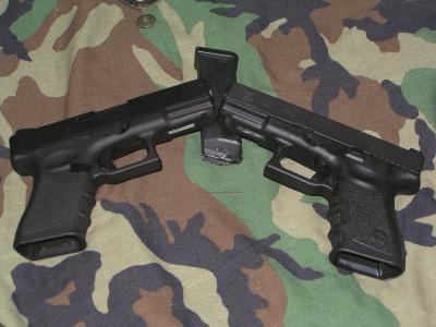 Glock 23C Real Steel vs KSC replica