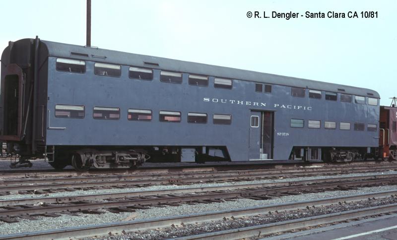 SP 3718 class 85-MLC-2 bi-level gallery car