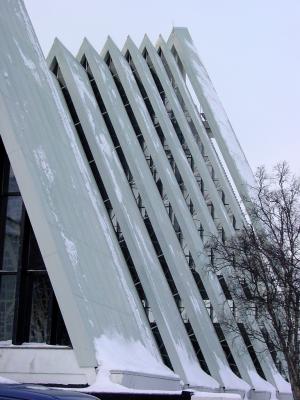 The Polar Cathedral has a very distinctive architechture.