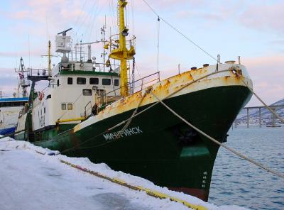 Lots of rusty Russian trawlers visit Troms year round.