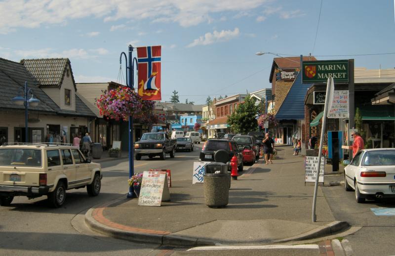 Middle of Town Looking North