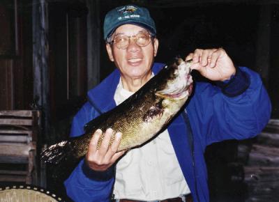 At Libby Camps, we fished for small mouth bass (above), brook trout and landlocked salmon.  It was a lot of fun!