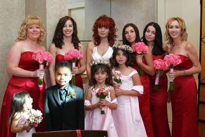 Women and Children in Bridal Suite