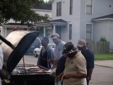 R C S and his Law enforcement buddies on the grill