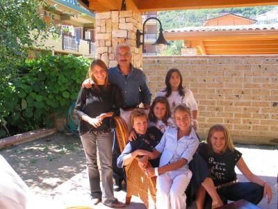 Allessandra, Vito, & friend standing - Seated Loretta, Flaminia, Elizabetta & Nicoletta.JPG