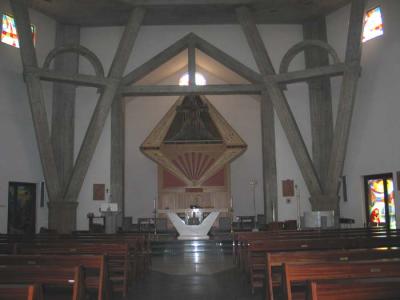 Inside the church of Saint Rocco in Lioni.JPG