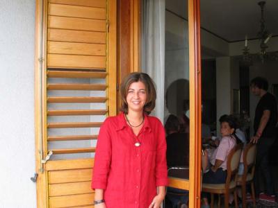 Margarita - looking splendid in red.JPG