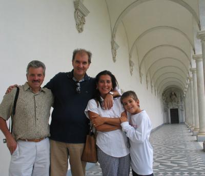In the corridor of San Giorgio.JPG
