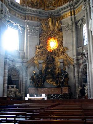 the altar of St. Peter's.JPG