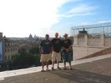 Tariq and friends with Rome skyline.JPG