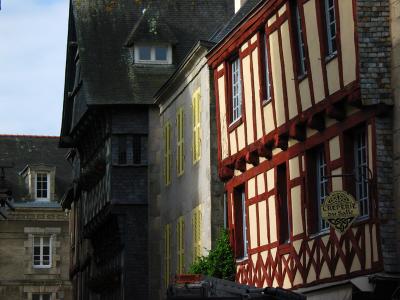 Une rue de vieux Quimper