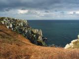 View from  the Van cliff Bretagne