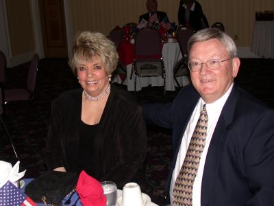 Dave Jordan and wife Joan at Charleston Saturday night Banquet