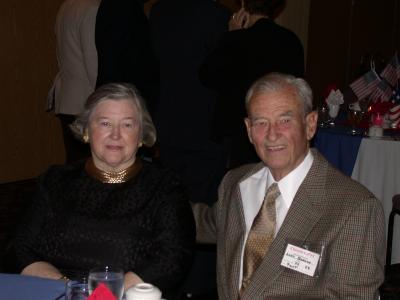 Mr. & Mrs. Andy Barada at Charleston Saturday night Banquet