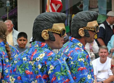 elvis twins - 4th of July parade