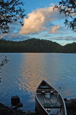 Twilight on Brule Lake