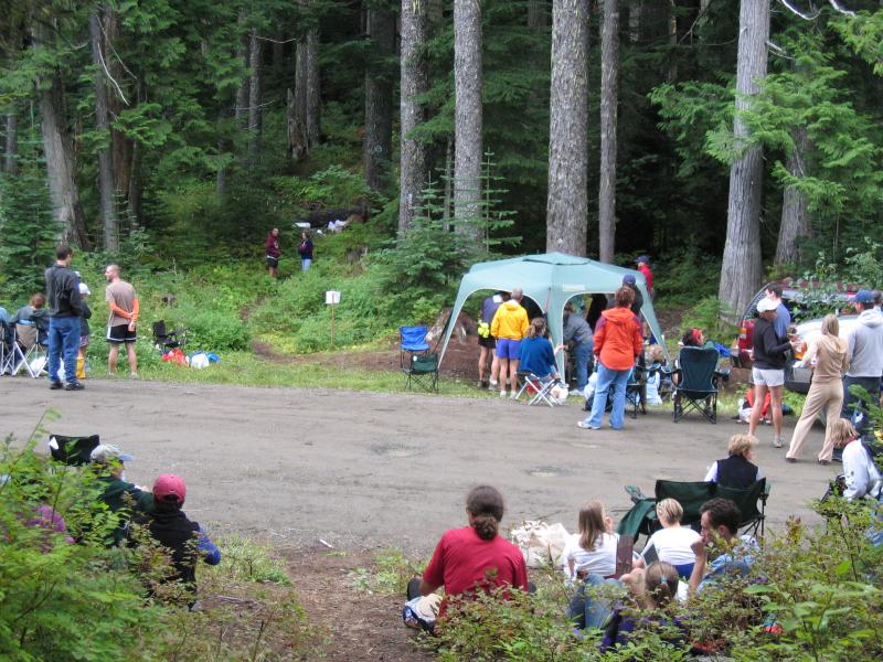 TACOMA PASS AID STATION<br>Mile 22</br>