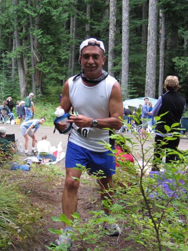 Jamshid Khajavi just ran Leadville