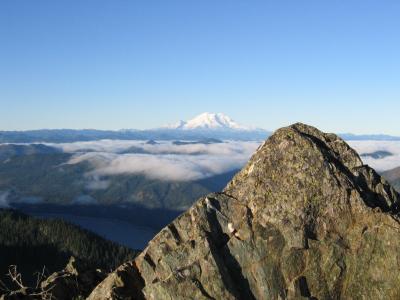 Mt. Rainier from the summit