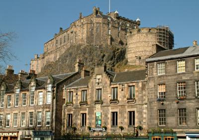 Castle from Grassmarket.