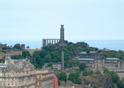 View to Calton Hill from Castle