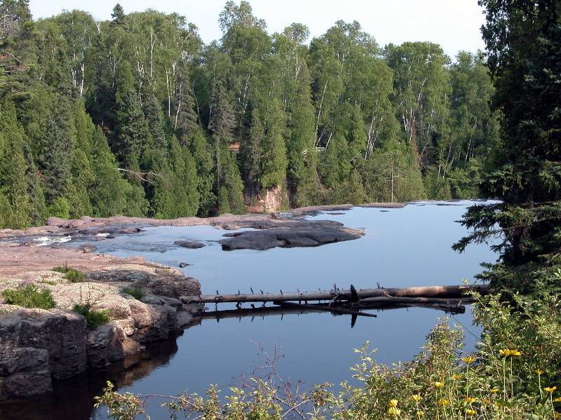 Top of the Lower Falls