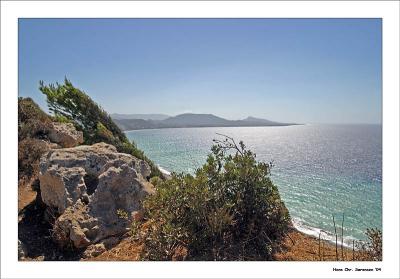 View over Rhodos