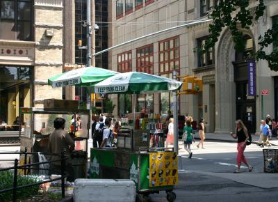 Refreshment Stand at University Place & 4th Street