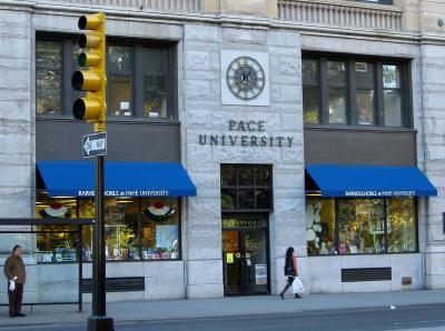 Pace University Bookstore on Park Row