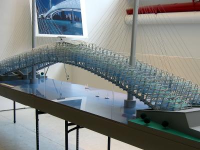 World Bridge Proposal by Etan Kaufman - Horizontal Twin Skyscraper Tubes