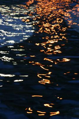 Reflections - Fire  Ice on Water