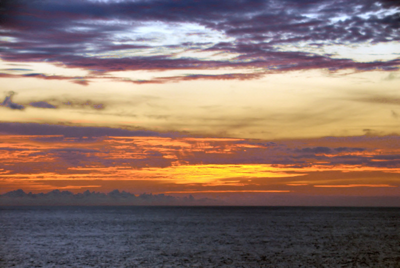 DSC01553 - Sunset off Central America