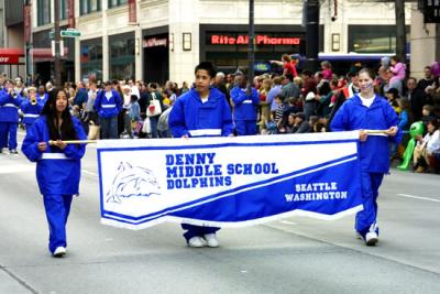 Denny Middle School Marching Band